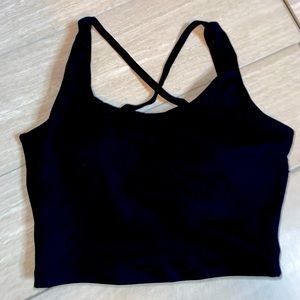 Black Workout Top